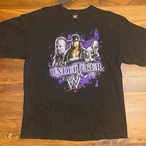 Vintage WWE The Undertaker Shirt Black Xtra Large World Wrestling Entertainment